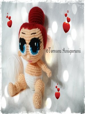 cover image of Crochet pattern doll, LOL SURPRISE